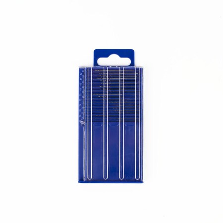 Excel Blades 20 Assorted Carbon Steel Mini Micro Hobby Drill Bit Index No 61-No 80, 6pk 55522